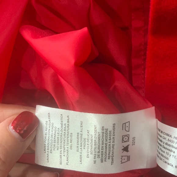 American Girl Red Party Dress - Picture 12 of 13